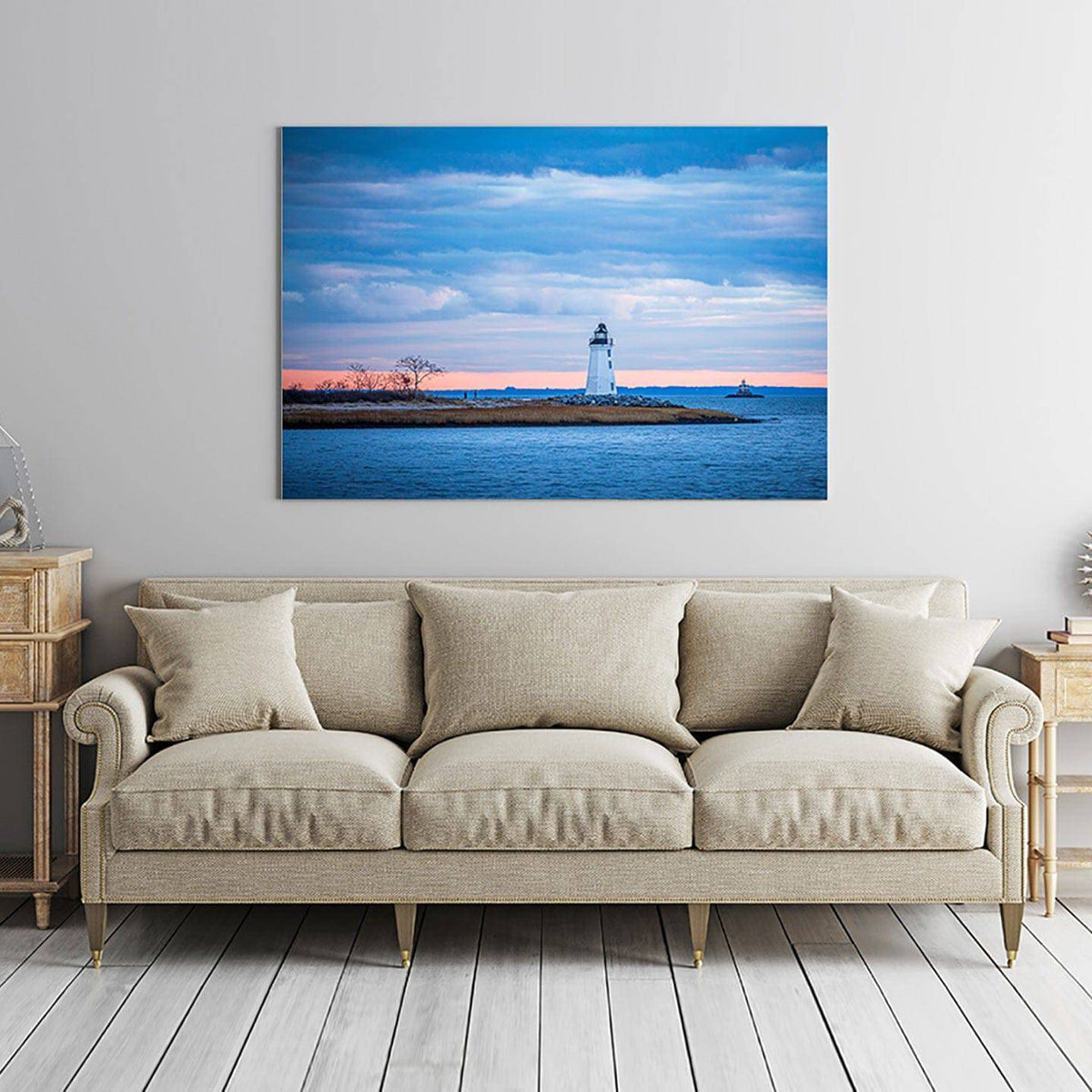 Fayerweather Lighthouse Beautiful Sunset - Thephotographybar