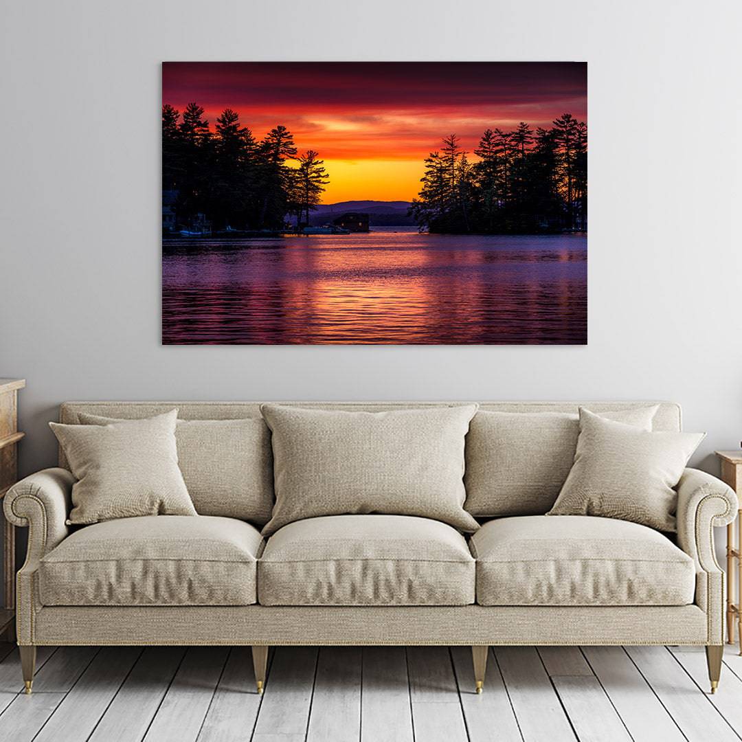 Lake Winnipesaukee Sunset Magic - The Photography Bar