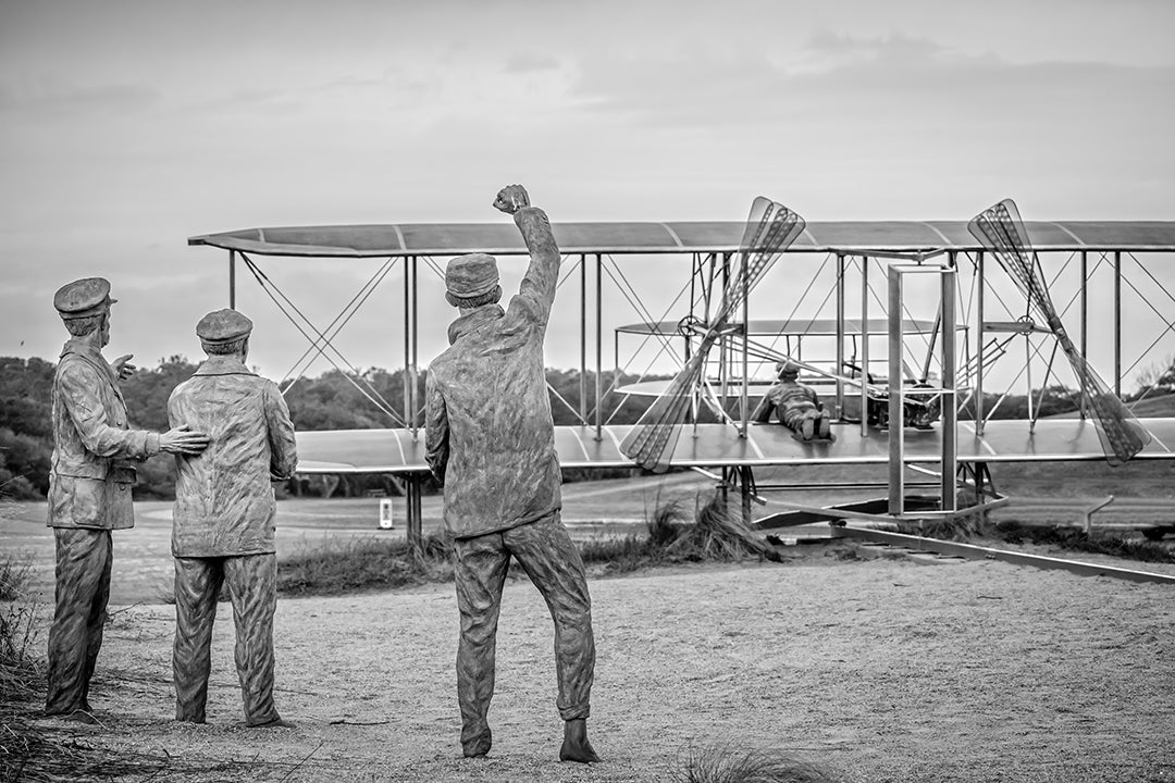 Wright Brothers Museum Giclée Prints - Crew Cheer
