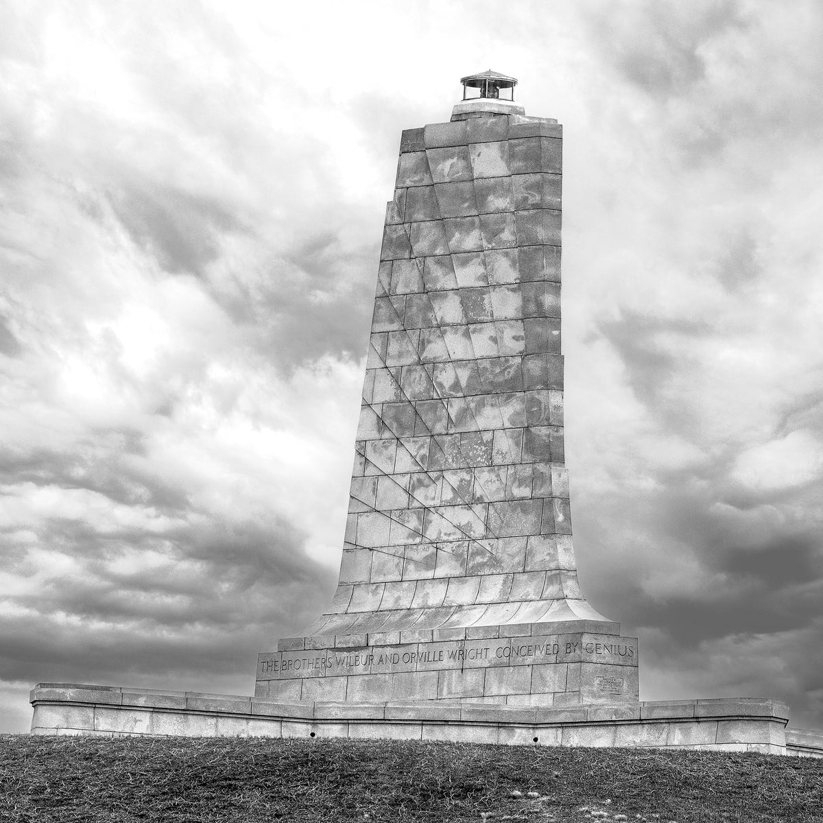 The Wright Brothers Museum Giclée Prints - Monument