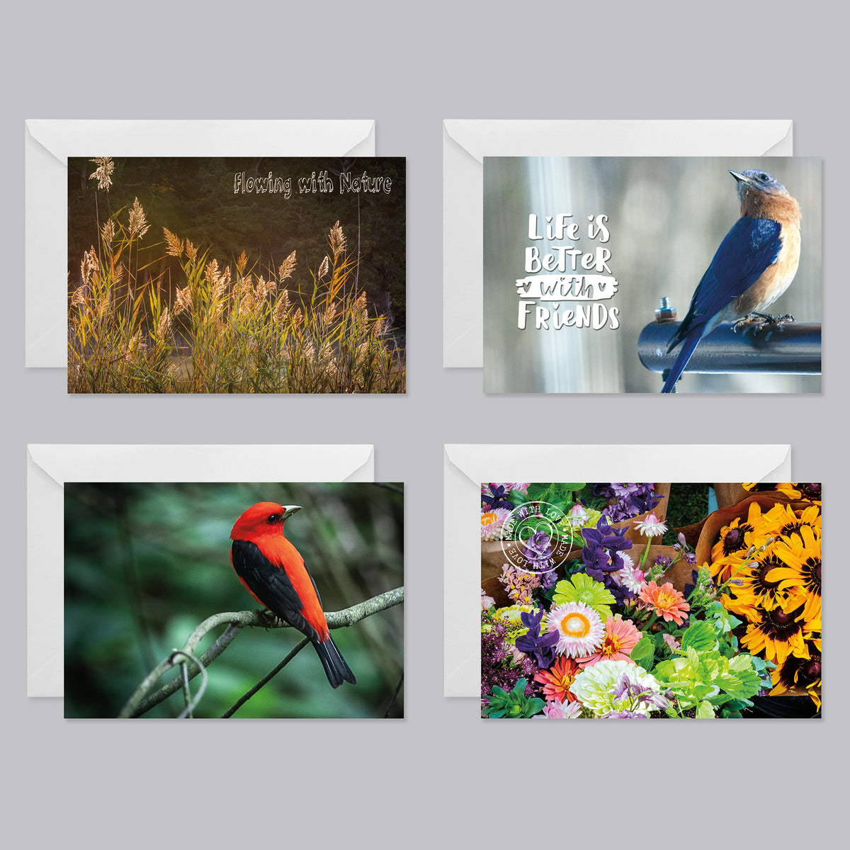 Flora and Fauna Greeting Card Set - Thephotographybar