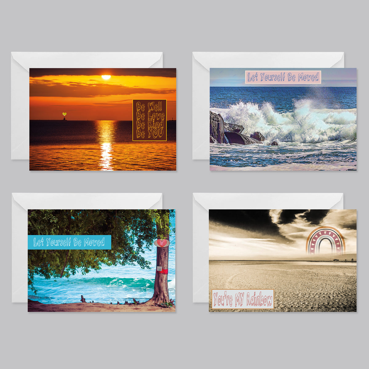 Best Beaches Greeting Card Set - Thephotographybar