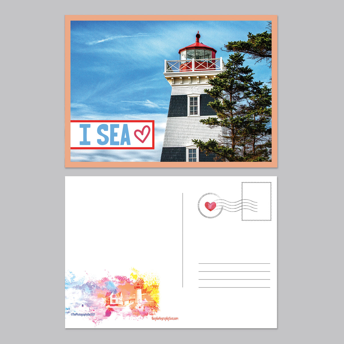 Beaches and Beacons Postcard Set - Thephotographybar