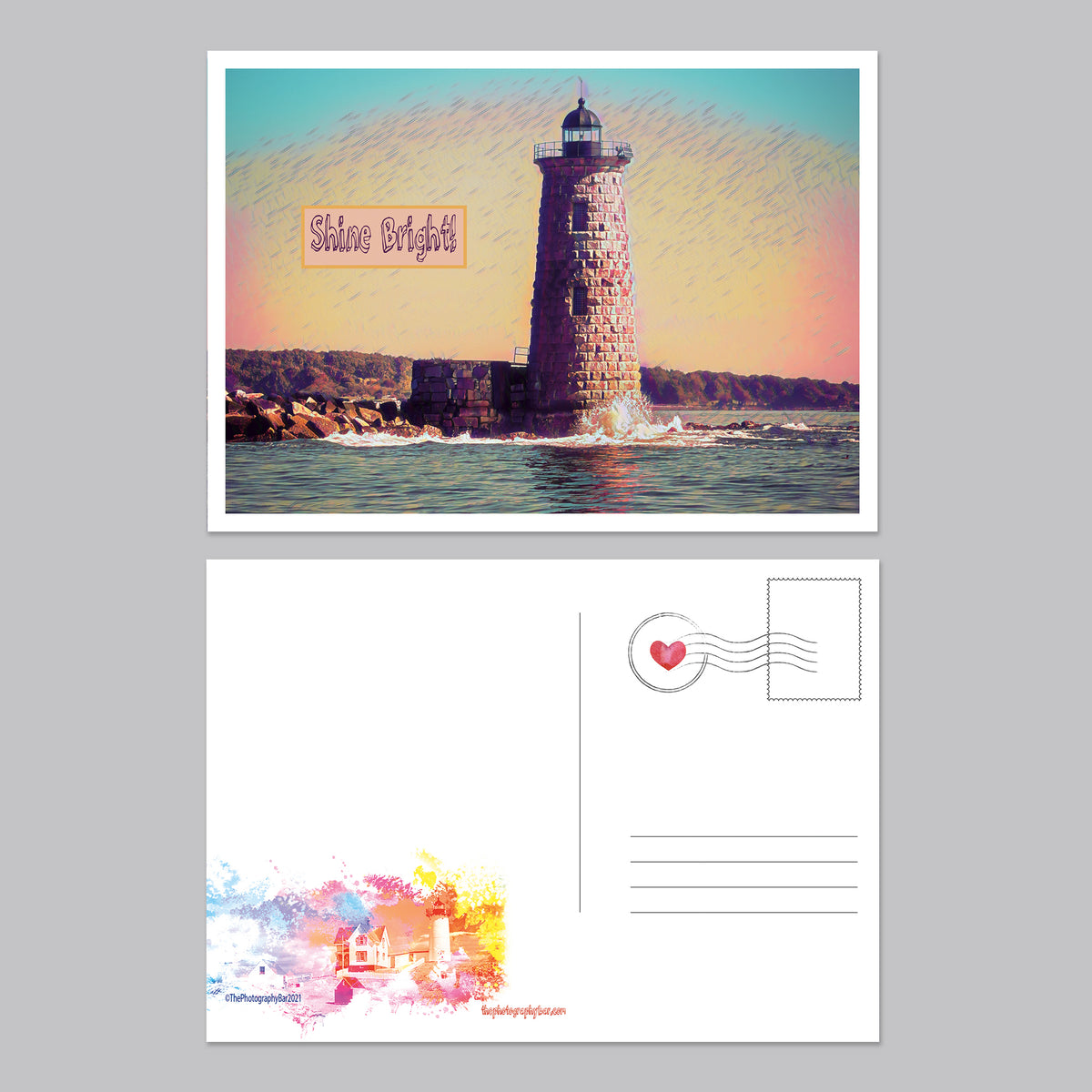 Magical Lighthouse Postcard Set - Thephotographybar