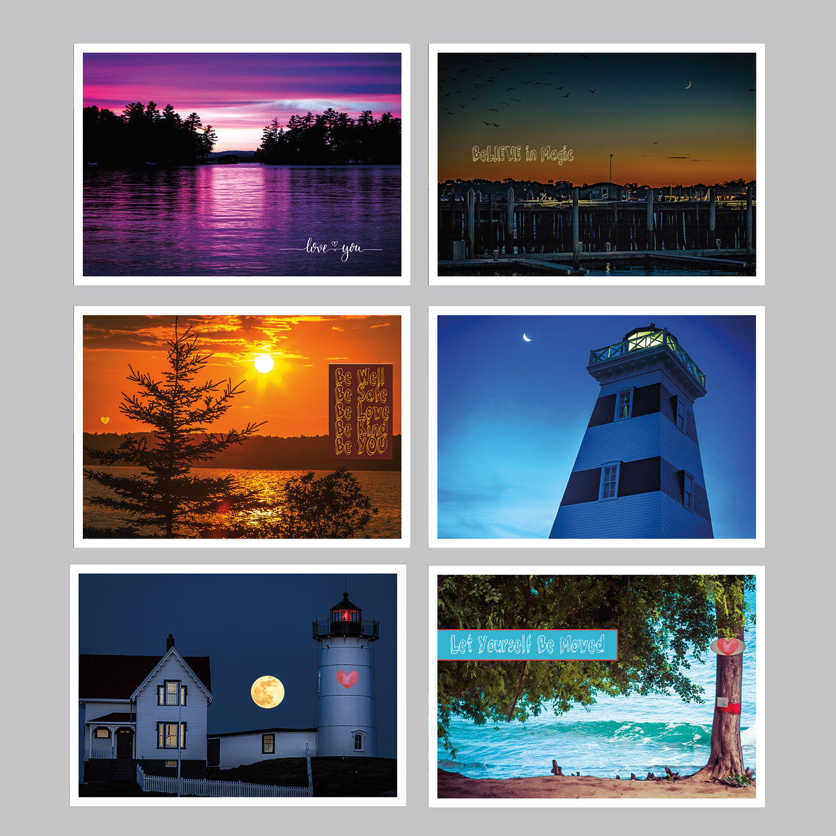 New England Vibe Postcard Set - Thephotographybar