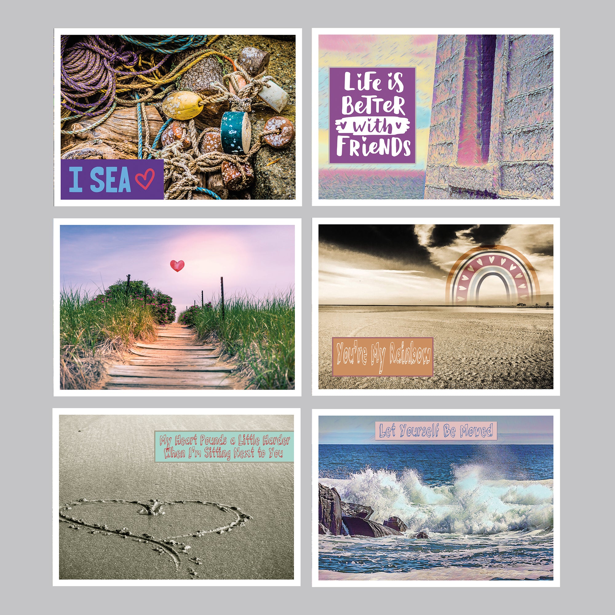 Ocean Vibes Postcard Set - Thephotographybar