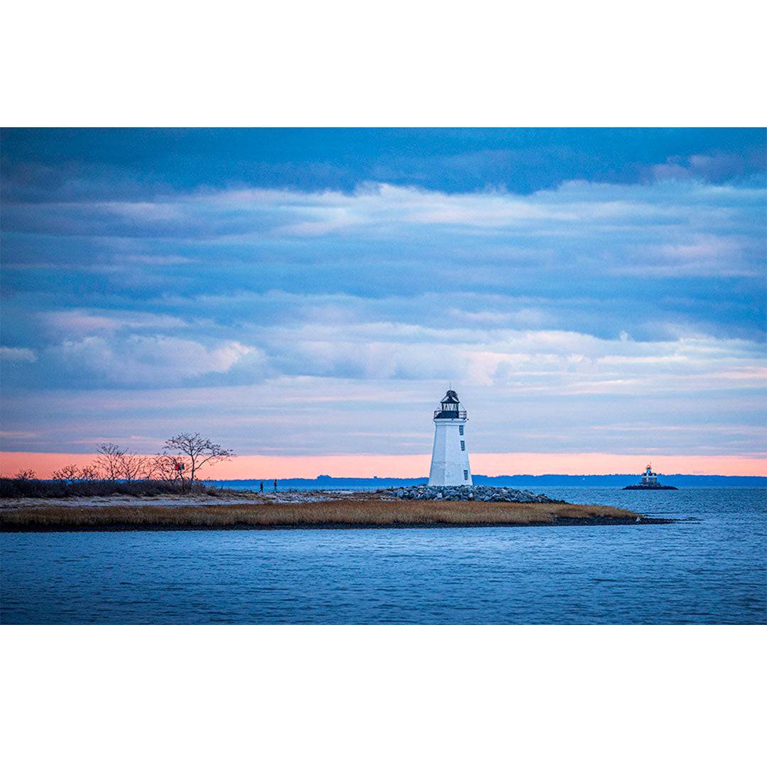Fayerweather Lighthouse Beautiful Sunset - Thephotographybar
