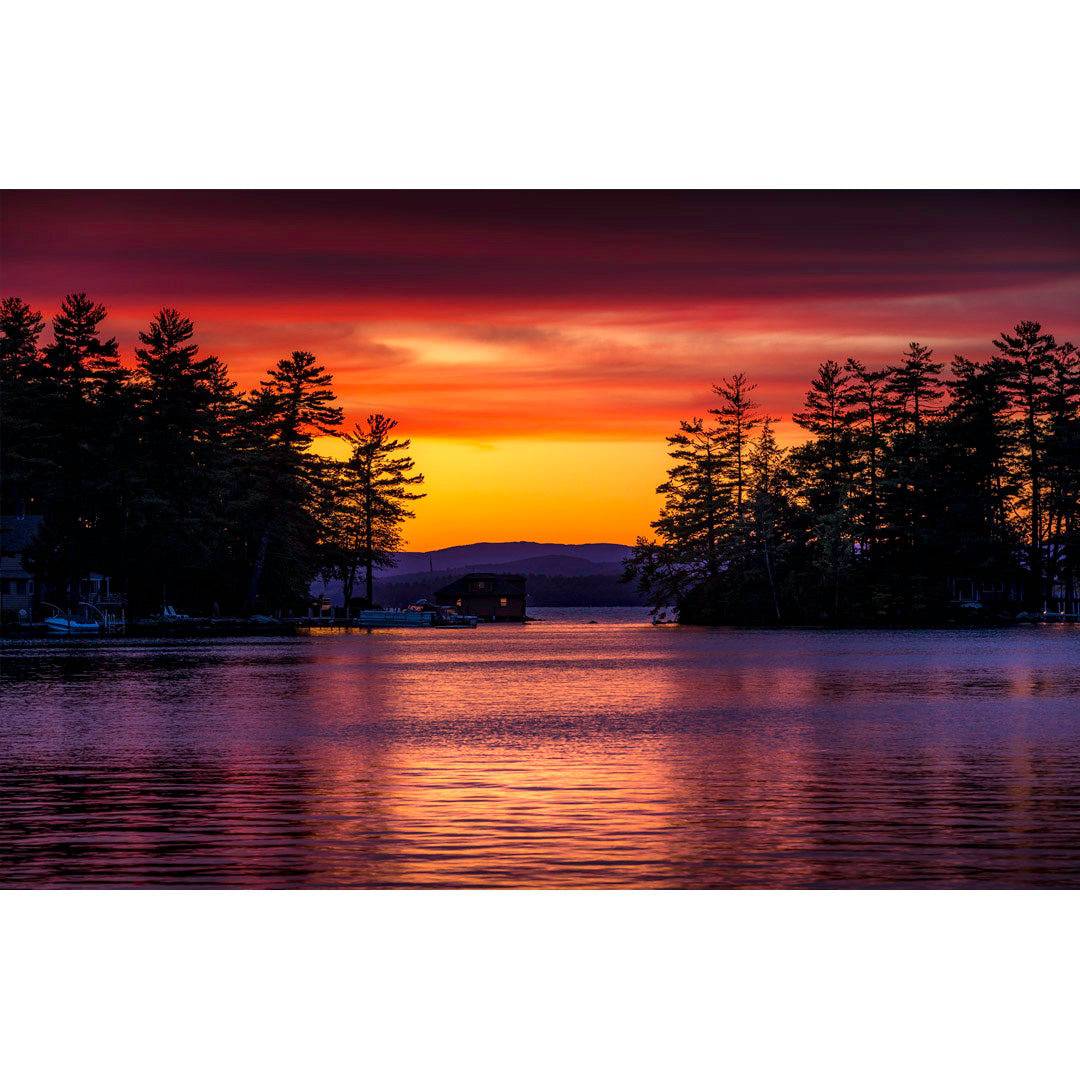 Lake Winnipesaukee Sunset Magic - Thephotographybar
